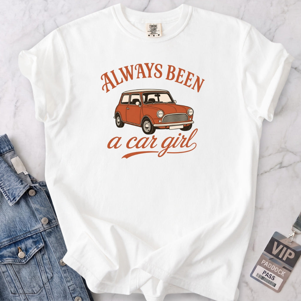 Always Been a Car Girl Mini T-shirt