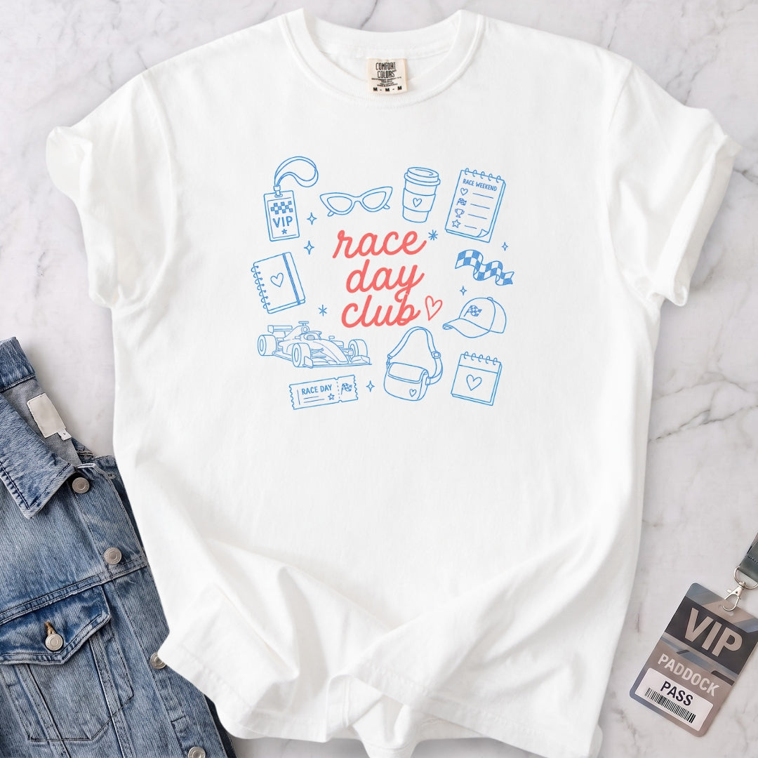 Race Day Club T-shirt