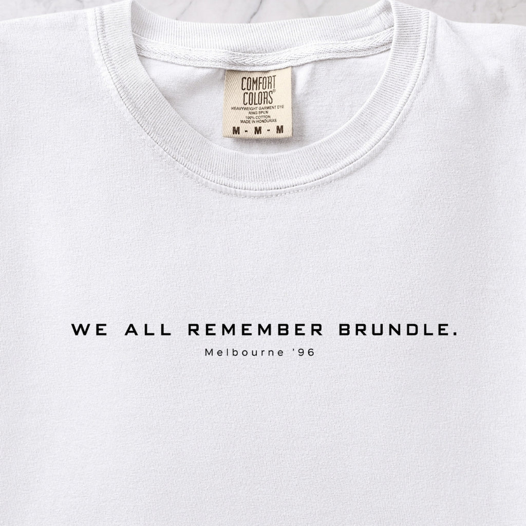We All Remember Brundle T-shirt