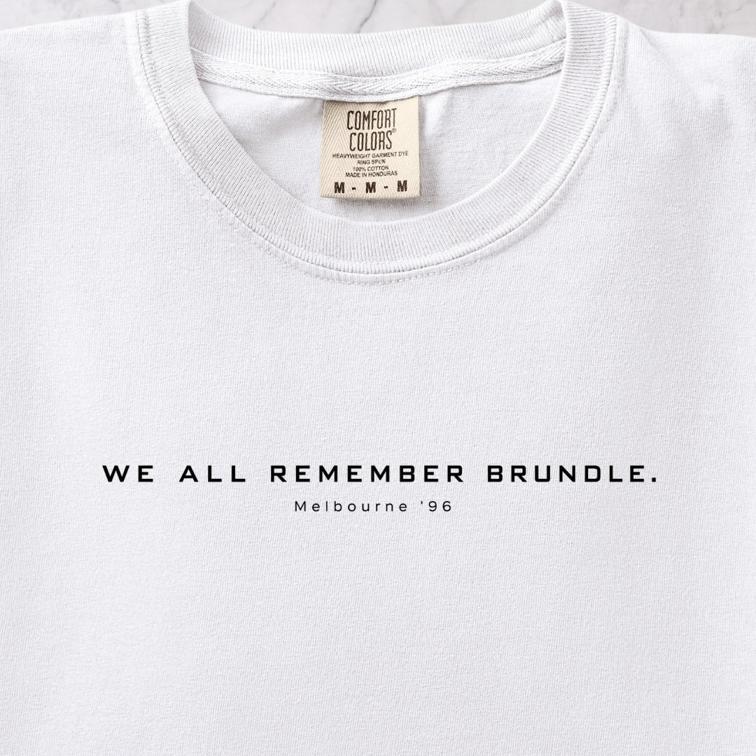 We All Remember Brundle T-shirt