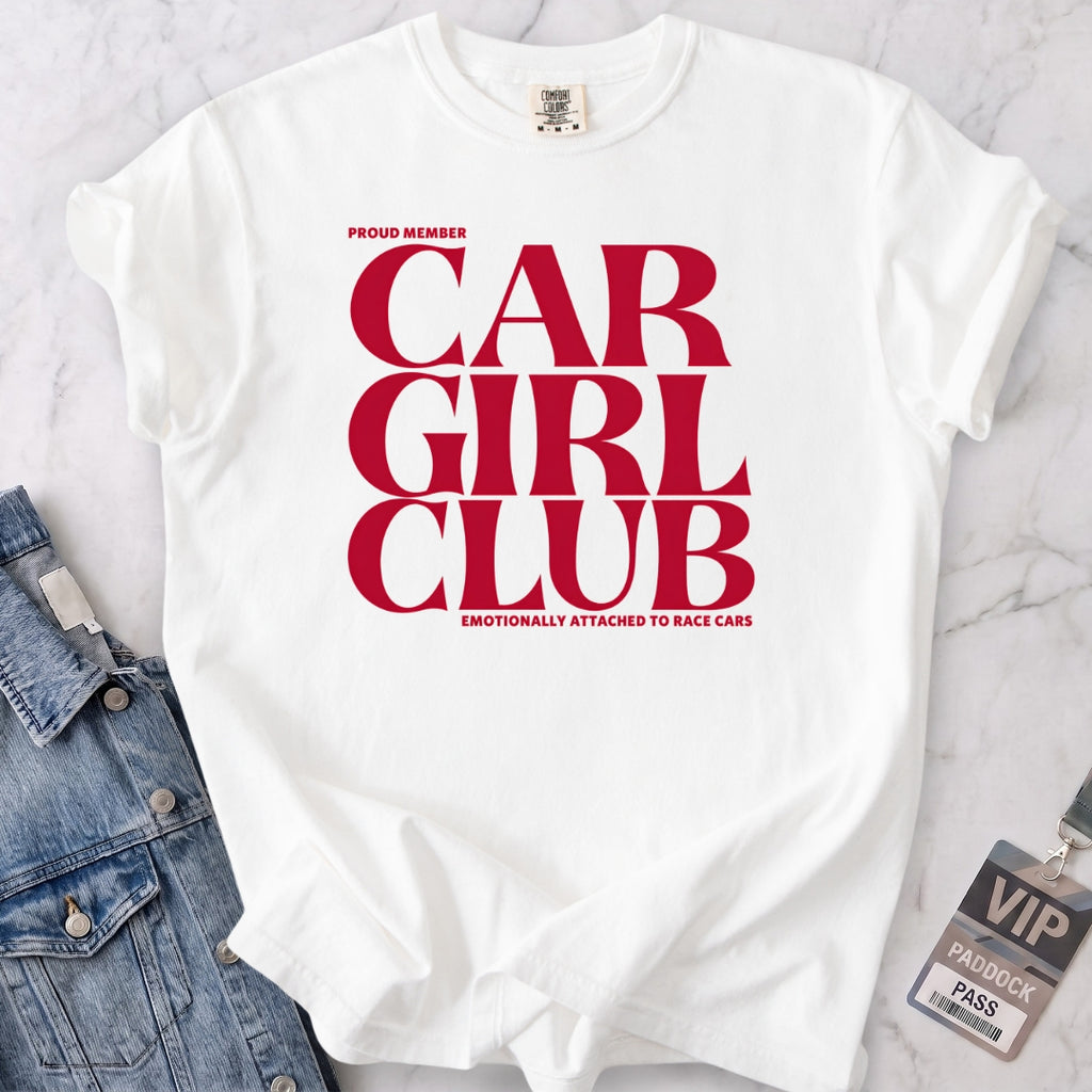 Cherry Car Girl Club T-shirt