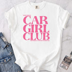 Pink Car Girl Club T-shirt