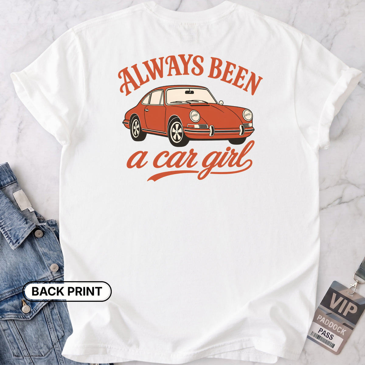 Always Back Print T-shirt