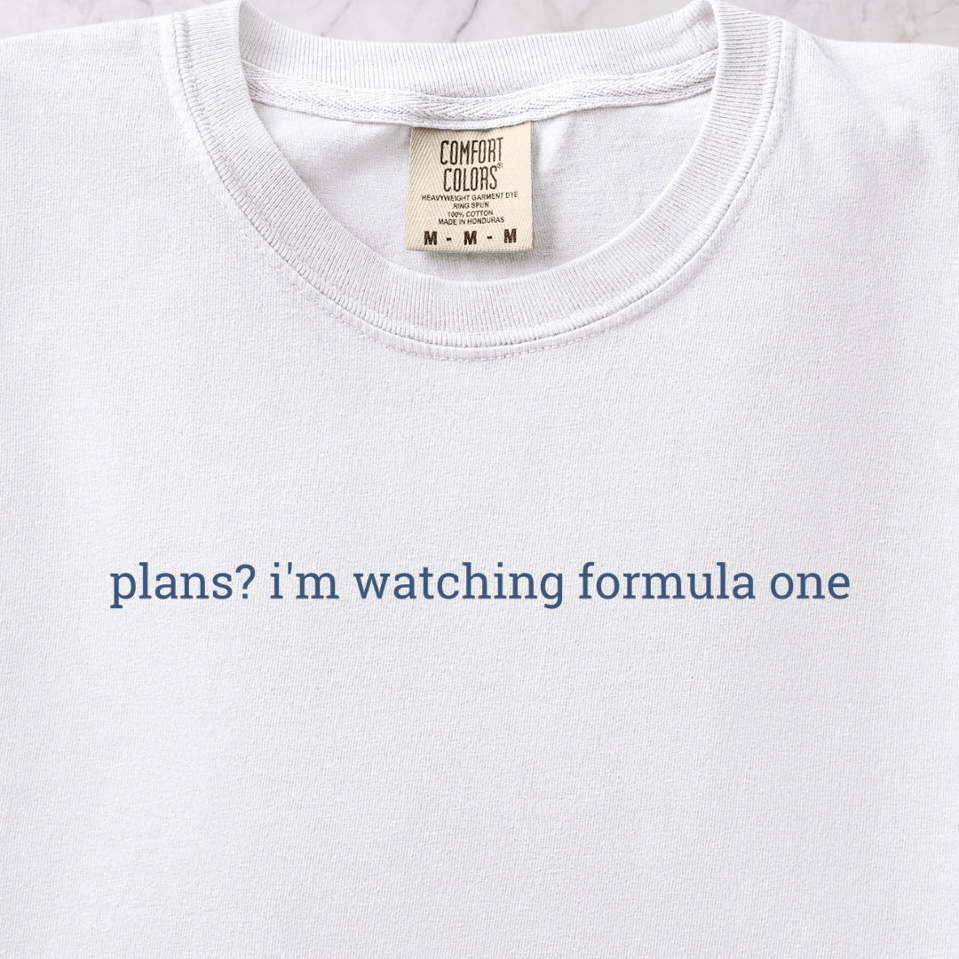 Plans T-shirt