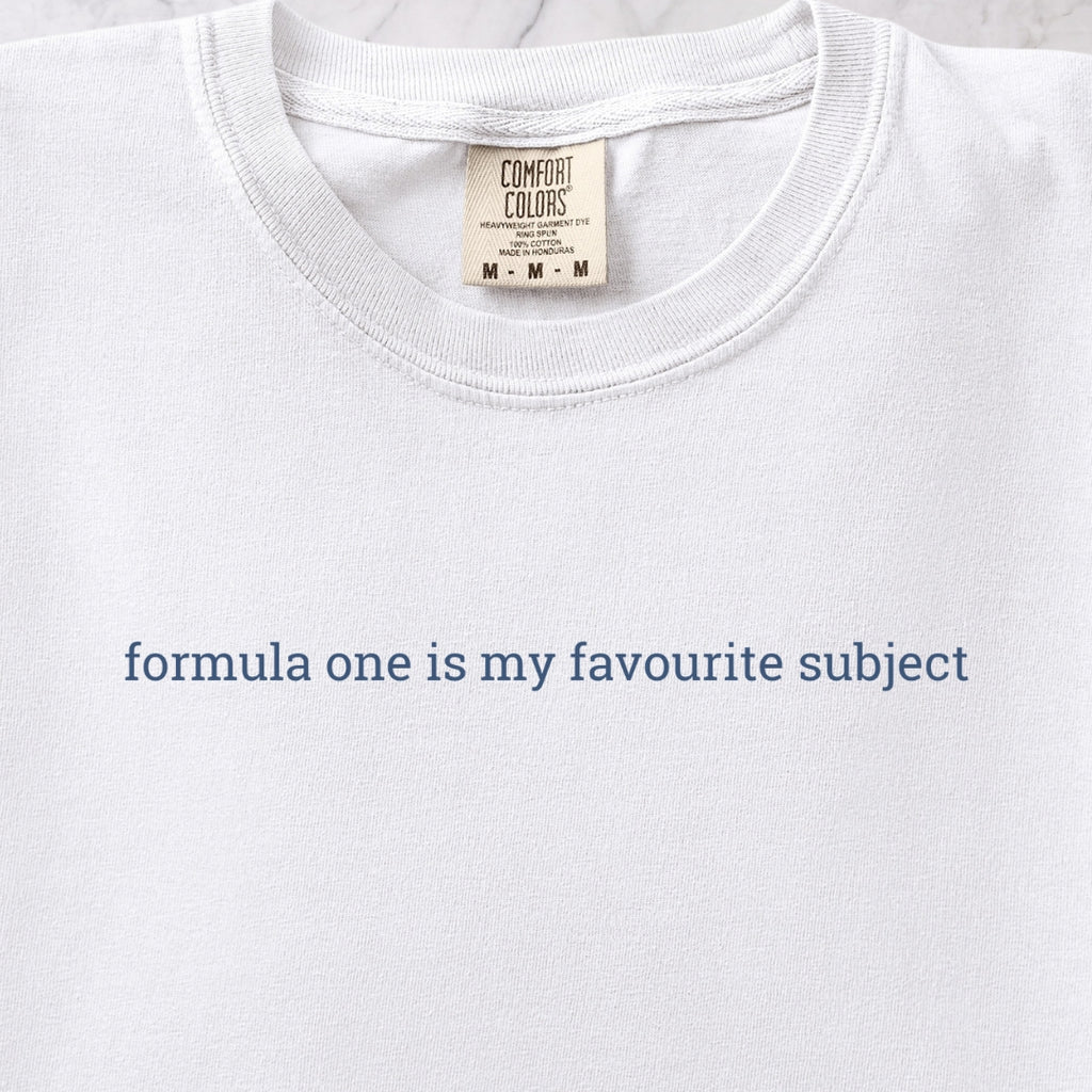 Favourite Subject T-shirt