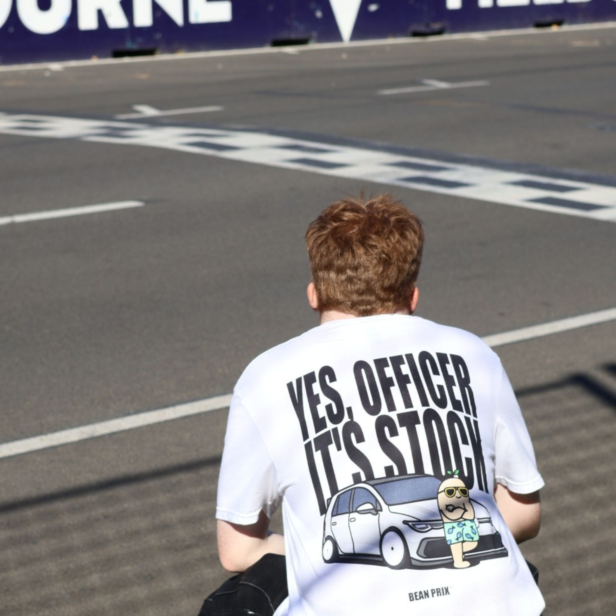 Yes, Officer  // Spec. 17 // Paddock White